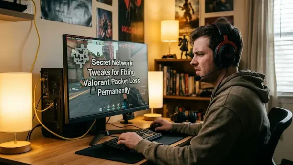 fixing valorant packet loss techniques while checking hit registration and network jitter during a match
